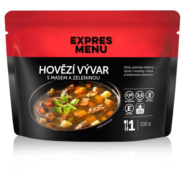 Sopa Expres menu Hovězí vývar se zeleninou