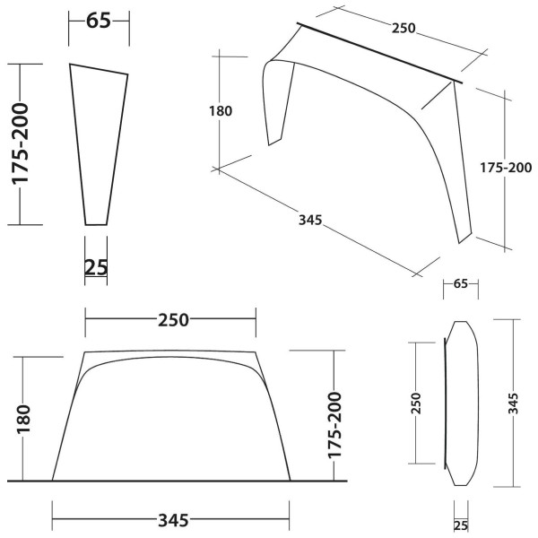 Conector para carpa Outwell Lounge Vehicle Connection L