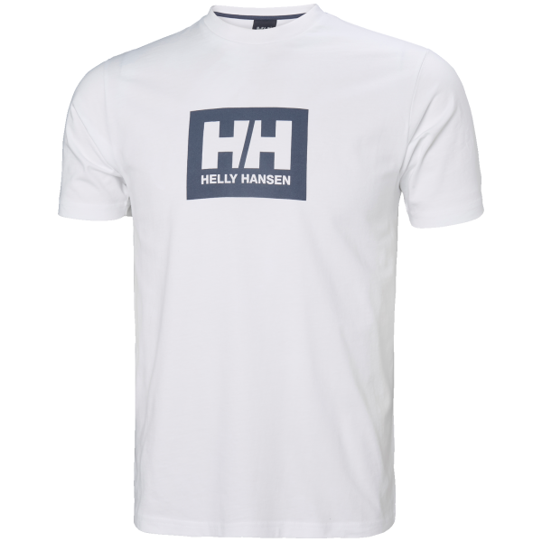 Camiseta de hombre Helly Hansen Hh Box T 2.0 blanco White