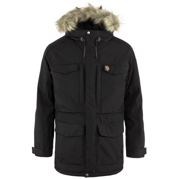 Chaqueta de invierno para hombre Fjällräven Nuuk Parka M negro Black