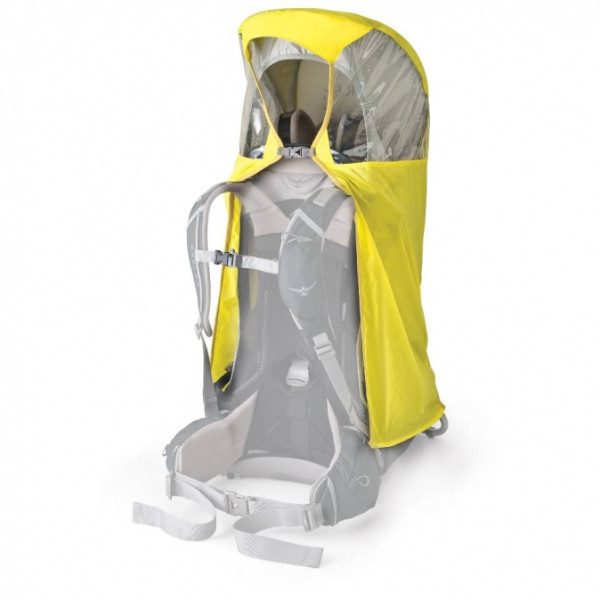 Funda impermeable para mochila Osprey Poco Raincover 2023 amarillo