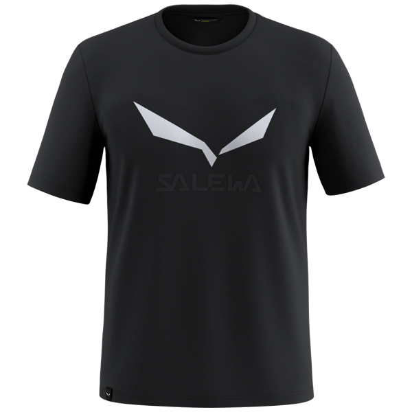 Camiseta de hombre Salewa Solidlogo Dri-Rel M S/S Tee