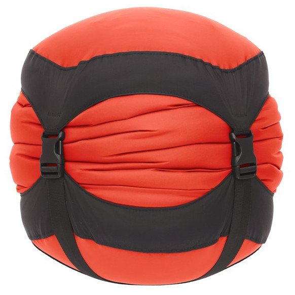 Funda de compresión para saco de dormir Sea to Summit Lightweight Compression Sack 13L rojo/negro Spicy Orange