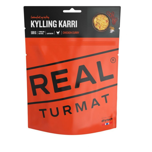 Comida deshidratada Real Turmat Pollo al curry (Kylling Karri)