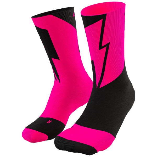 Calcetines Dynafit No Pain No Gain Sk rosa/negro pink glo BLACK OUT