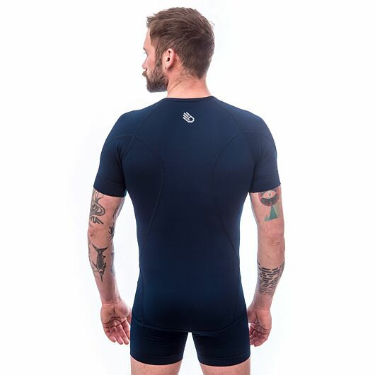 Camiseta de hombre Sensor Coolmax Tech Deep Blue