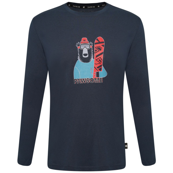 Camiseta para niños Dare 2b Go Beyond L/S Tee azul oscuro MoonLt Denim