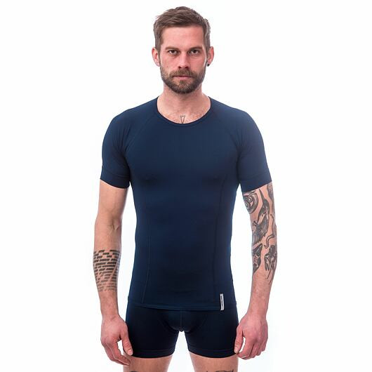 Camiseta de hombre Sensor Coolmax Tech Deep Blue