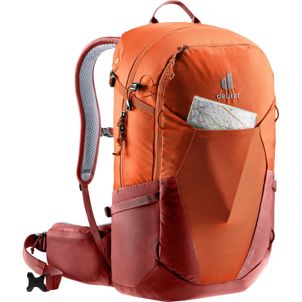 Mochila Deuter Futura 27 rojo/naranja paprika-redwood