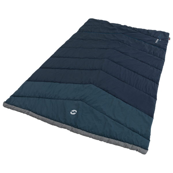 Saco de dormir tipo manta Outwell Caldera Duvet azul oscuro Night Blue