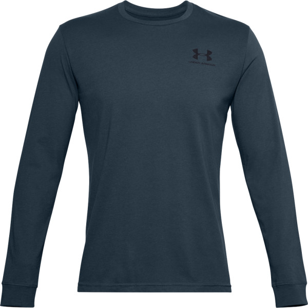 Camiseta Under Armour Sportstyle Left Chest LS azul MechanicBlue//Black