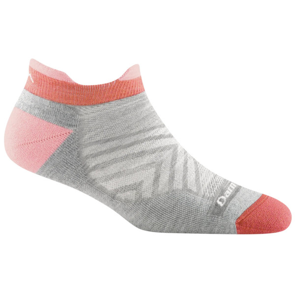 Calcetines de mujer Darn Tough W Run No Show Tab Ultra-Lightweight With Cushion gris claro ash