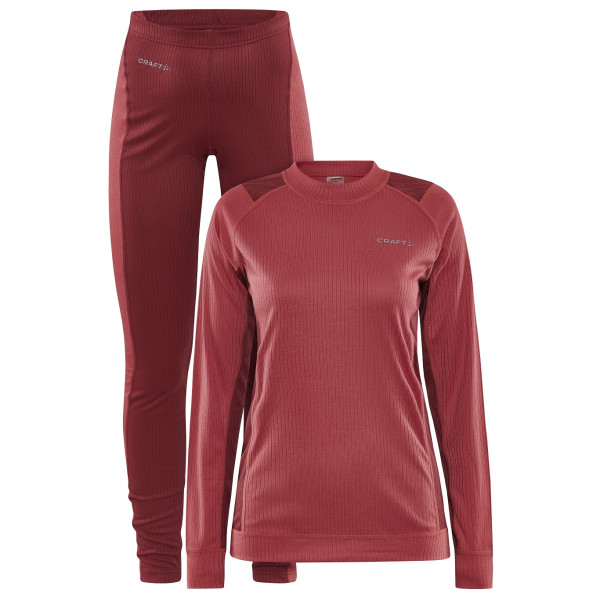 Juego de mujer Craft Core Dry Baselayer violeta oscuro/rosa Astro/Dk Astro