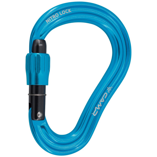 Mosquetón Camp Nitro Lock azul Blue