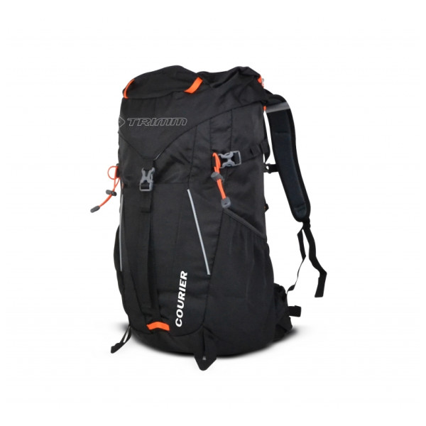 Mochila Trimm Courier 35l negro/naranja Black/Orange