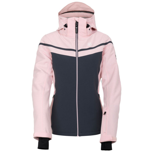 Chaqueta de mujer Dare 2b Flurry Jacket rosa/gris CryRo/EbGrey