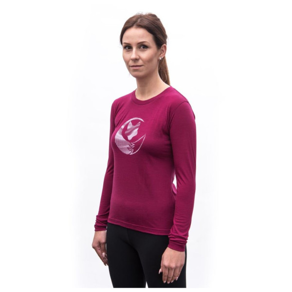 Camiseta de mujer Sensor Merino Active Fox