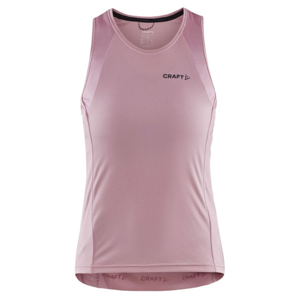 Camiseta sin mangas de ciclismo para mujer Craft W Core Endur rosa růžová