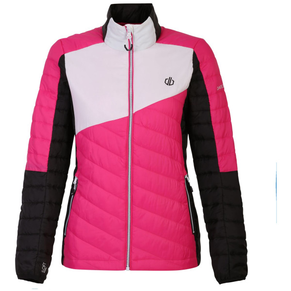 Chaqueta de mujer Dare 2b Surmise Jacket rosa Pure Pink/White