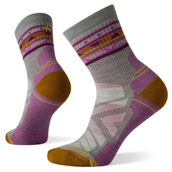 Calcetines de mujer Smartwool Hike Light Cushion Zig Zag Valley Mid Crew Socks