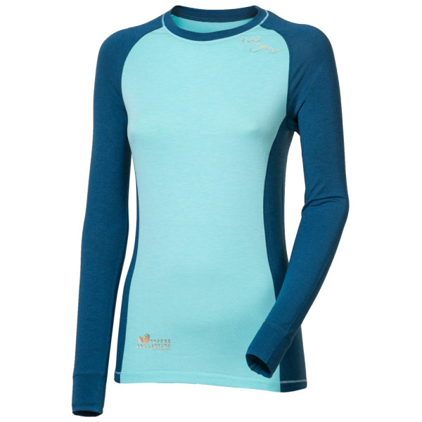 Camiseta funcional de mujer Progress CC NDRZ 46PB azul claro Petrol/Mint