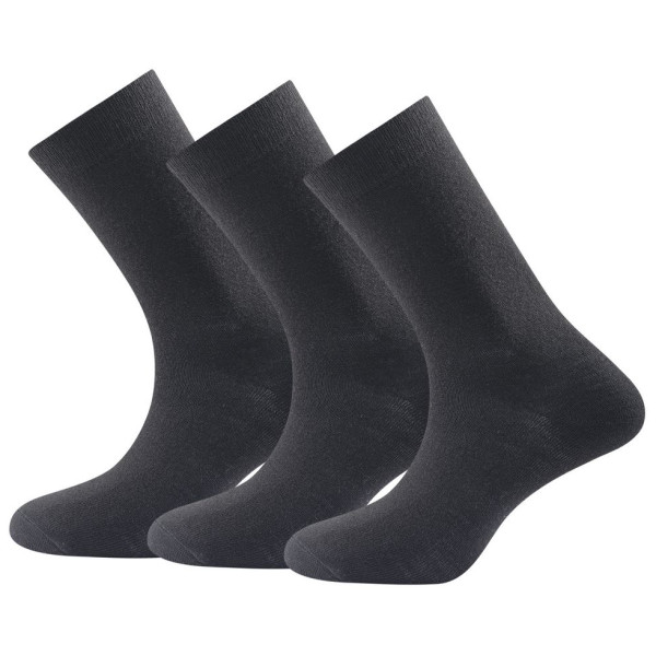 Calcetines Devold Daily medium light sock blk 3p