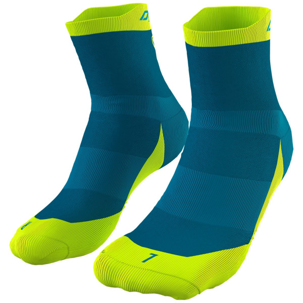 Calcetines Dynafit Transalper Sk azul/amarillo Reef