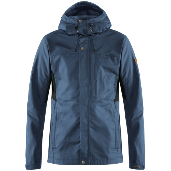 Chaqueta de hombre Fjällräven Kaipak Jacket M azul Uncle Blue-Dark Grey