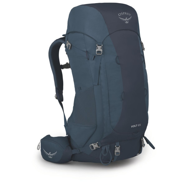 Mochila de senderismo Osprey Volt 65 azul muted space blue