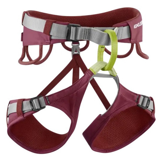 Arnés de escalada para mujer Edelrid Jayne IV rojo 125 rhubarb red