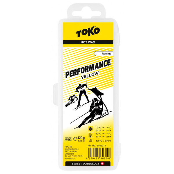 Cera TOKO Performance amarillo 120 g TripleX