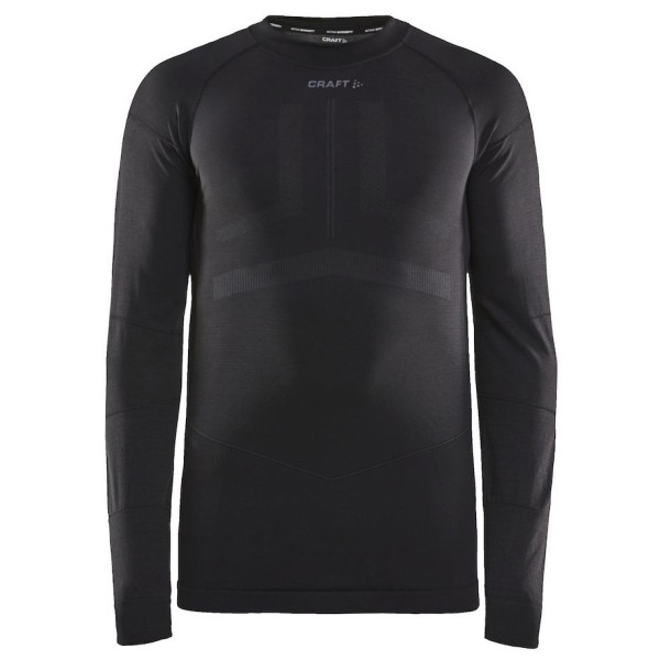 Camiseta de hombre Craft Active Intensity LS negro BlackAsphalt