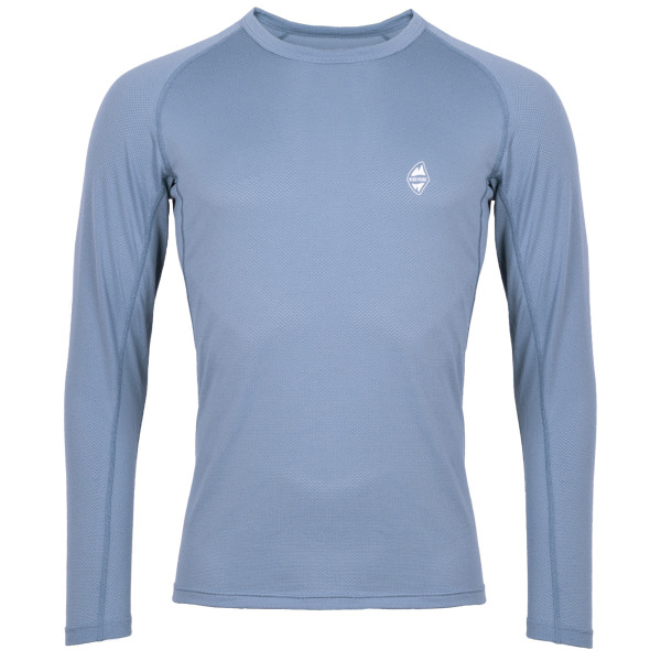 Camiseta de hombre High Point Code 2.0 LS man azul Mountain Spring