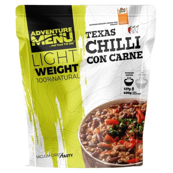 Comida deshidratada Adventure Menu Chilli con Carne 400g