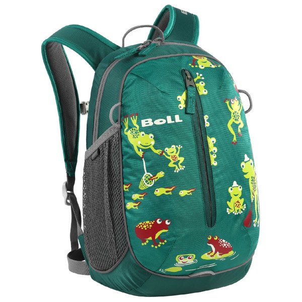 Mochila para niños Boll Roo 12l verde Frogs