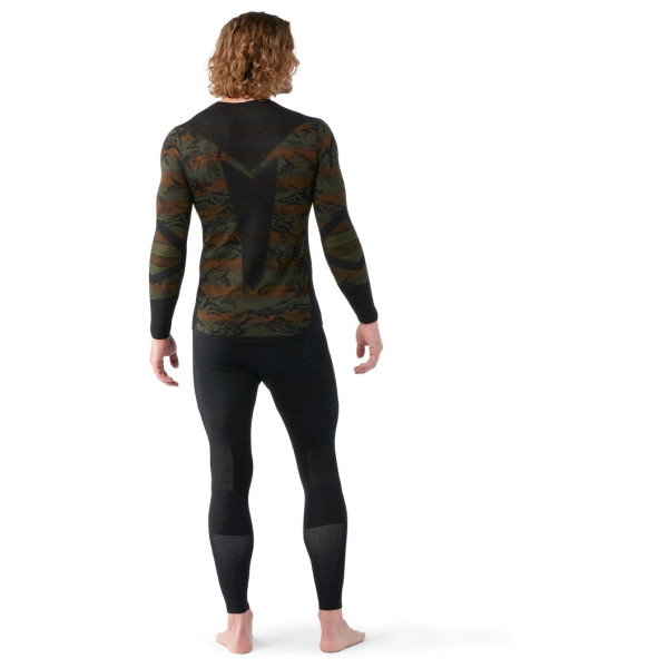 Camiseta funcional de hombre Smartwool M Intraknit Thermal Mrn Bl Pattern Crew