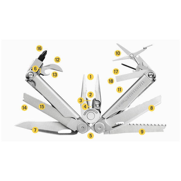 Multiherramienta Leatherman Wave Plus