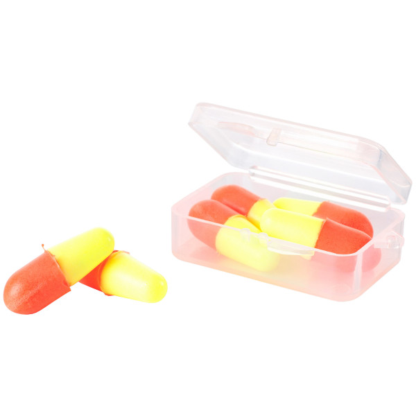 Tapones para los oídos LifeVenture Travel Foam Ear Plugs 3 Pairs amarillo