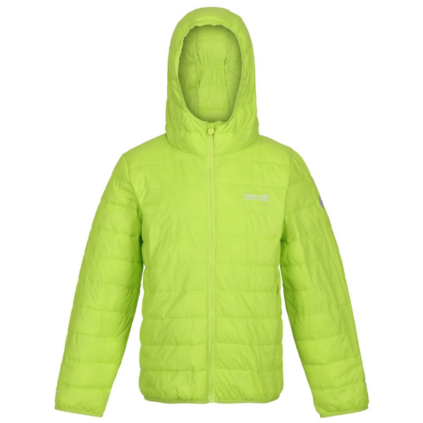 Chaqueta para niños Regatta Jr Hooded Hillpck verde Bright Kiwi