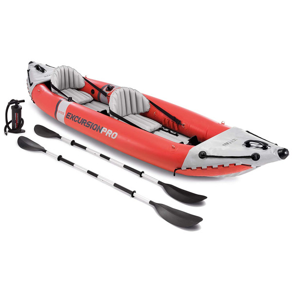 Kayak hinchable Intex Excursion PRO Kayak 68309NP rojo