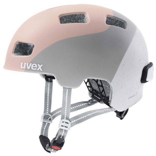 Casco de ciclismo Uvex City 4 rosa/verde Dust Rose - Grey Wave We