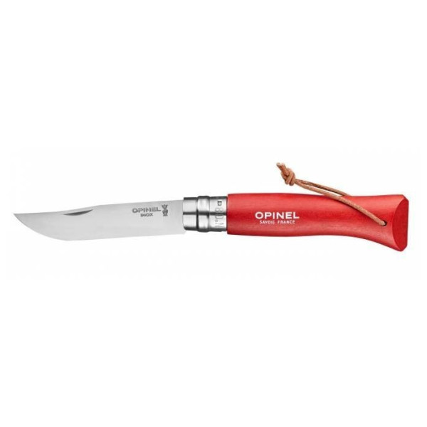 Cuchillo Opinel VRI N°08 Trekking rojo