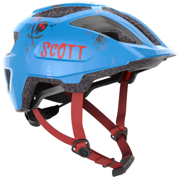 Casco de ciclismo para niños Scott Spunto Kid azul AtlanticBlu