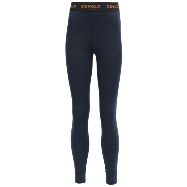 Calzoncillos funcionales para niños Devold Duo Active Junior Long Johns gris oscuro Ink