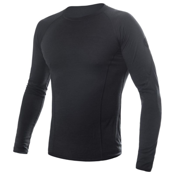 Camiseta funcional de hombre Sensor Merino Air negro black