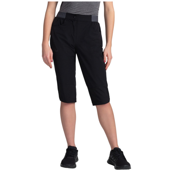 Pantalones de tres cuartos para mujer Kilpi Meedin negro black