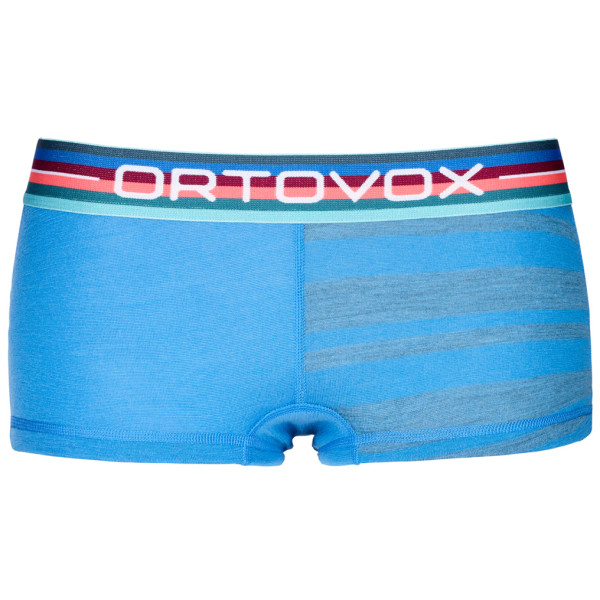 Bragas de mujer Ortovox W's 185 Rock'N'Wool Hot Pants azul Skyblue