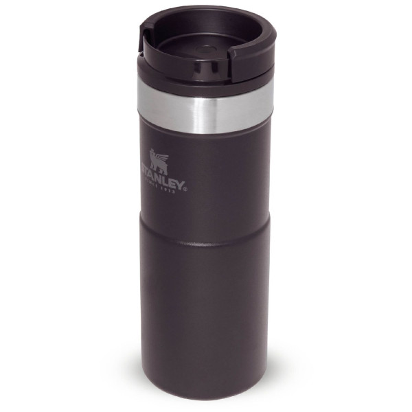 Taza térmica Stanley Neverleak 350 ml negro Matte black pebble