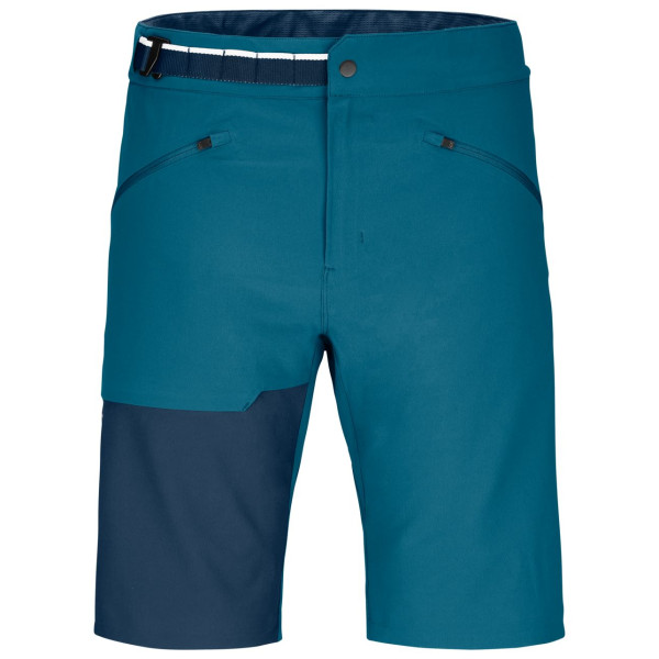 Pantalones cortos de hombre Ortovox Brenta Shorts M azul petrol blue