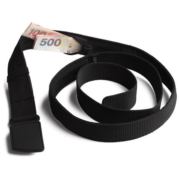 Cinturón de seguridad Pacsafe Cashsafe Wallet Belt negro Black